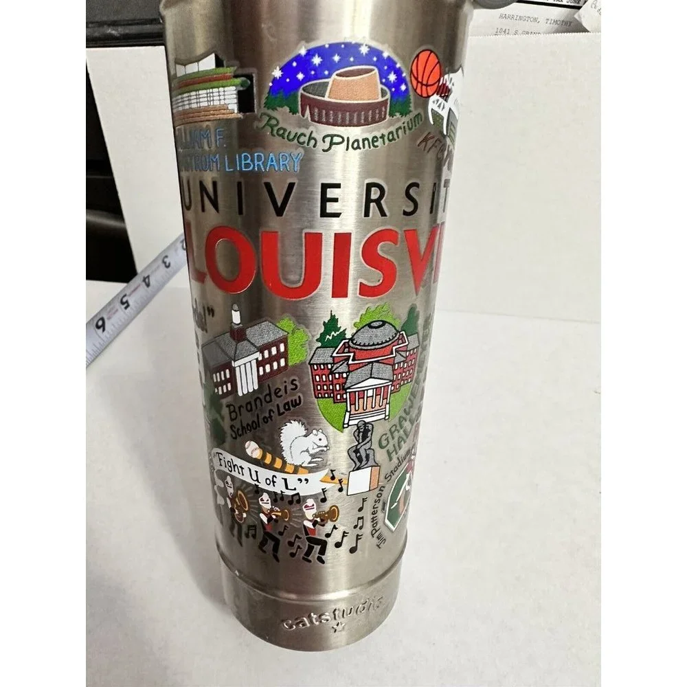 Catstudio University Of‎ Louisville Collegiate Landmarks Steel Tumbler 2017